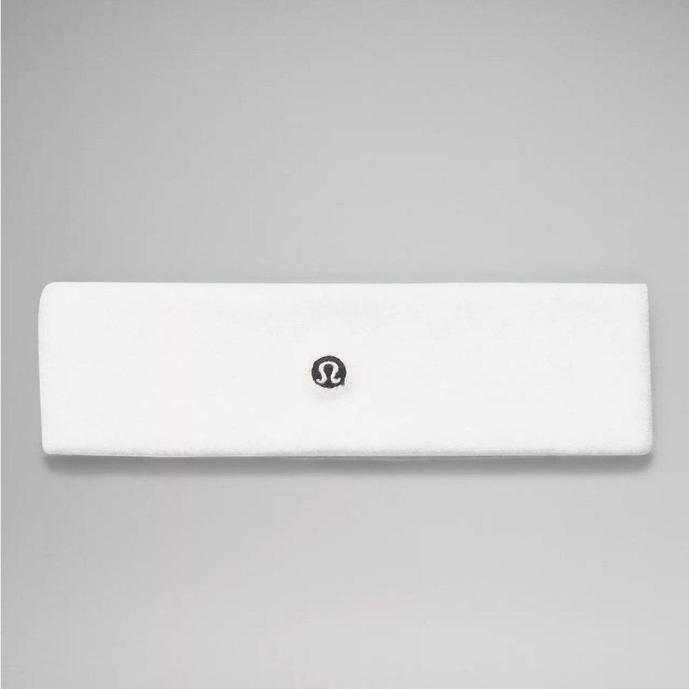 lululemon athletica - Cotton Terry Sweatband - White - NWT - Picture 2 of 4